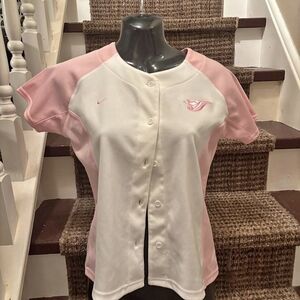 Nike Light Pink Baseball Jersey, Kids Size L